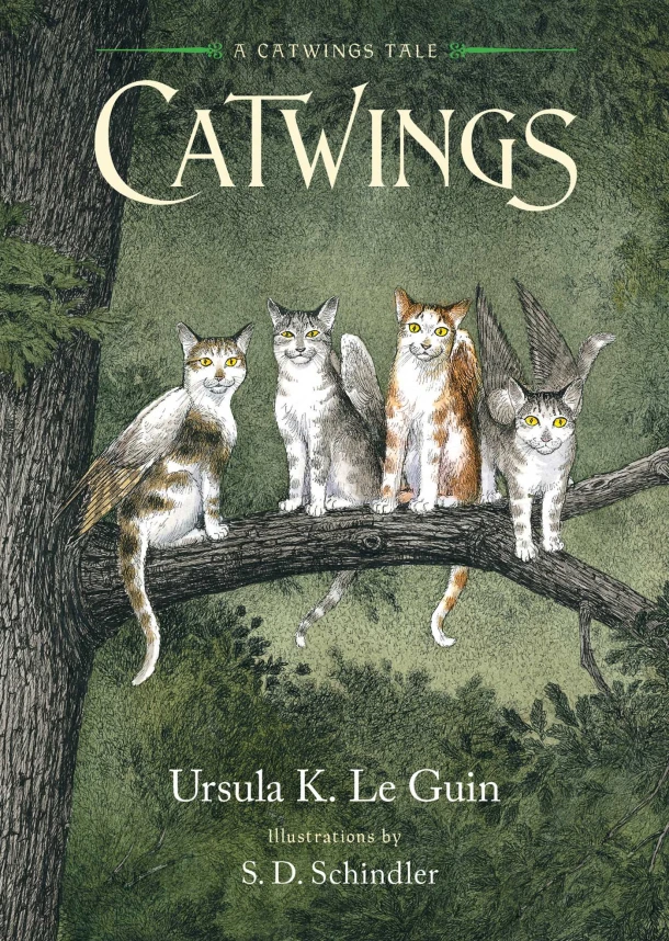 Le Guin, U: Catwings – Ursula K Le Guin – boek cover