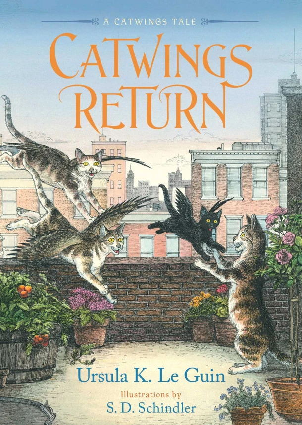Catwings Return – boek cover