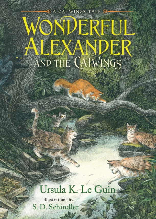 Wonderful Alexander and the Catwings – boek cover