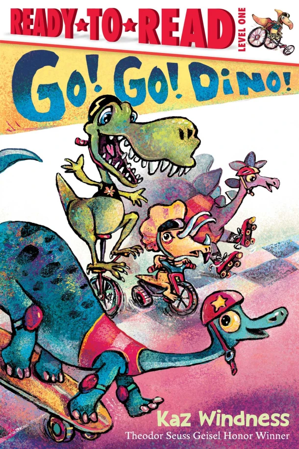 Go! Go! Dino!: Ready-To-Read Level 1 – Kaz Windness – boek cover
