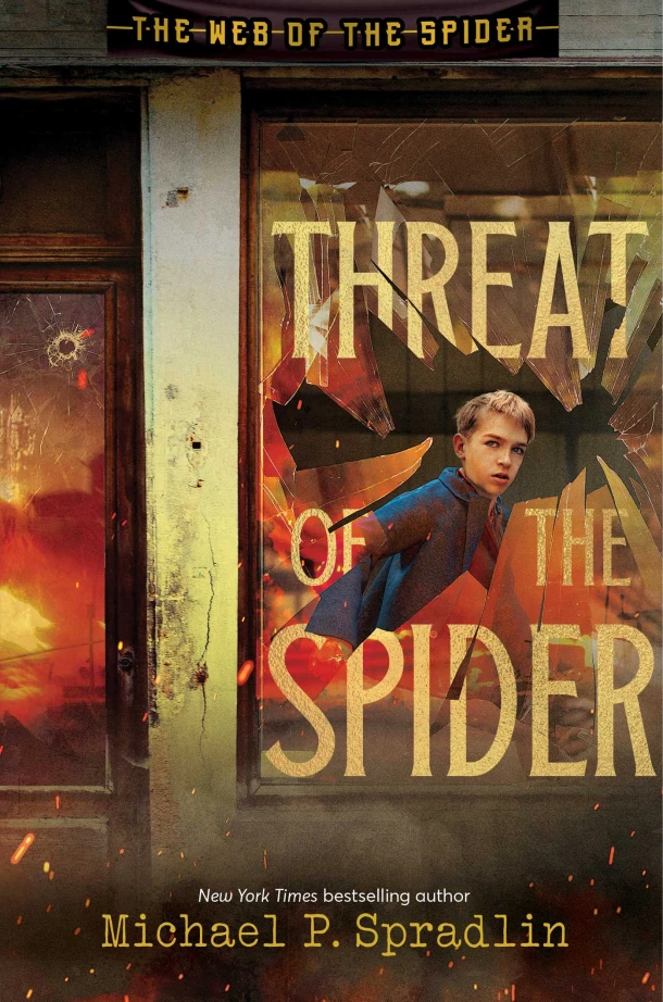 Threat of the Spider – Michael P. Spradlin – boek cover
