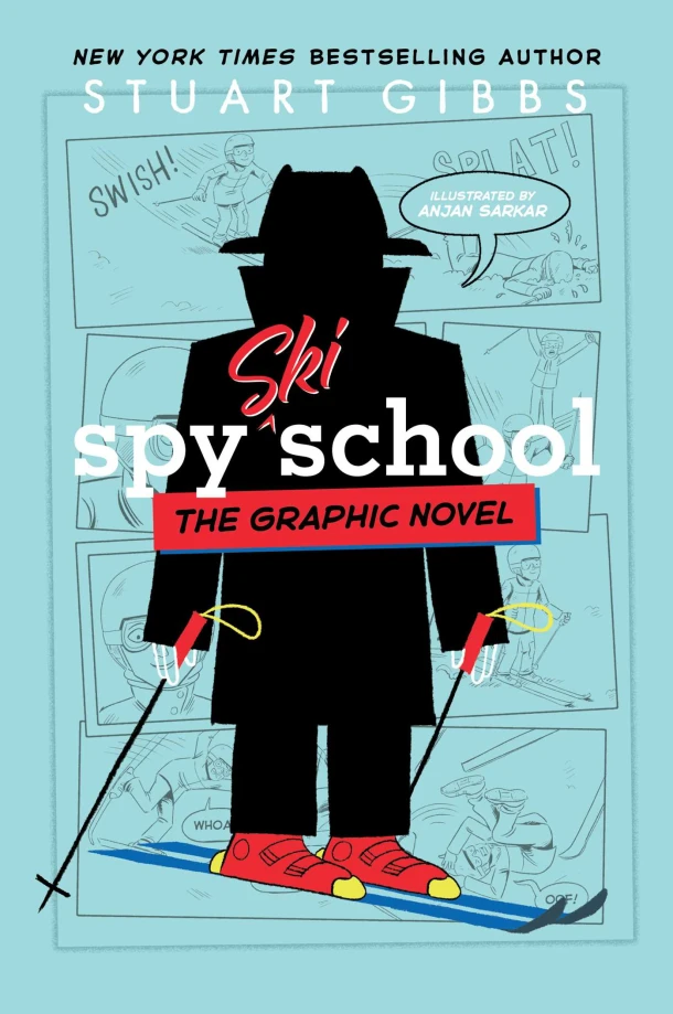 Gibbs, S: Spy Ski School the Graphic Novel – Stuart Gibbs – boek cover
