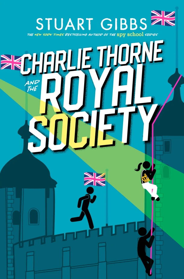 Charlie Thorne and the Royal Society – Stuart Gibbs – boek cover