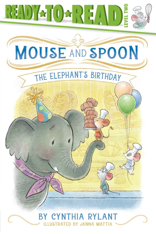 The Elephant's Birthday: Ready-To-Read Level 2 – Cynthia Rylant – boek cover