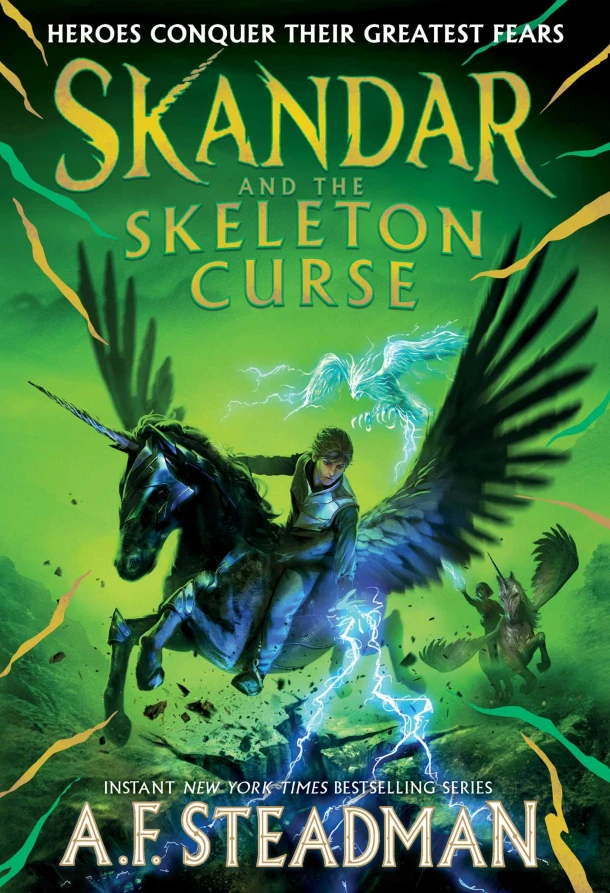 Steadman, A: Skandar and the Skeleton Curse – A F Steadman – boek cover