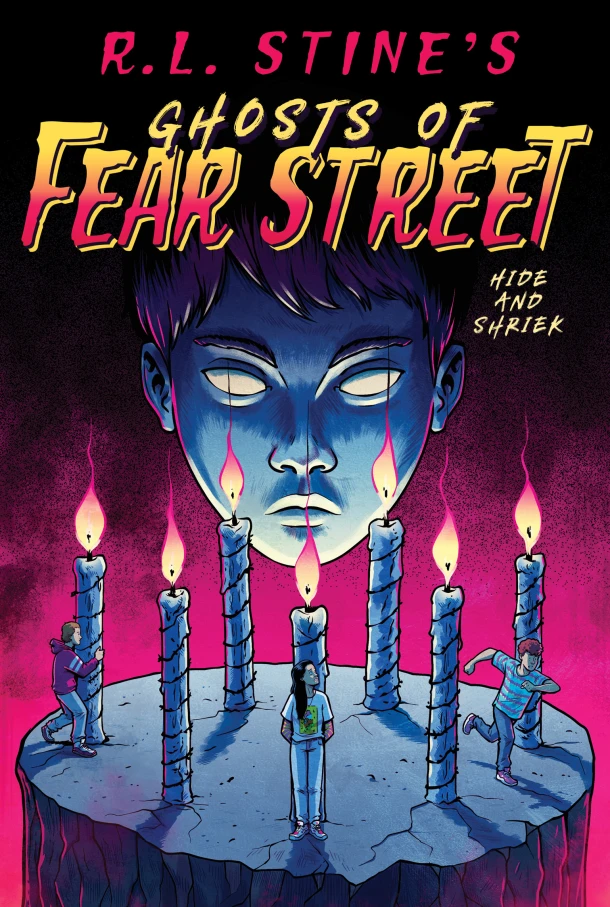 Hide and Shriek – R. L. Stine – boek cover
