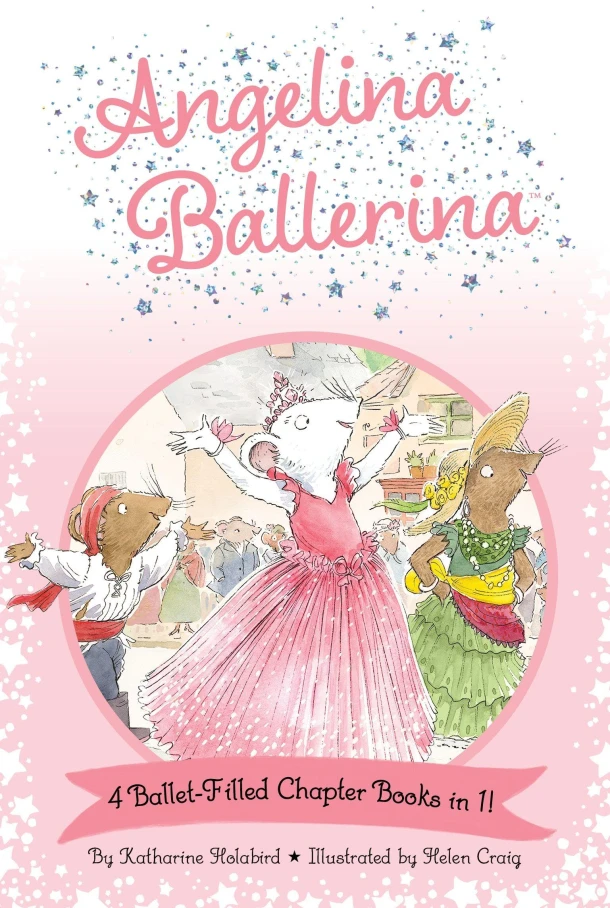 Angelina Ballerina 4 Ballet-Filled Chapter Books in 1! – Katharine Holabird – boek cover