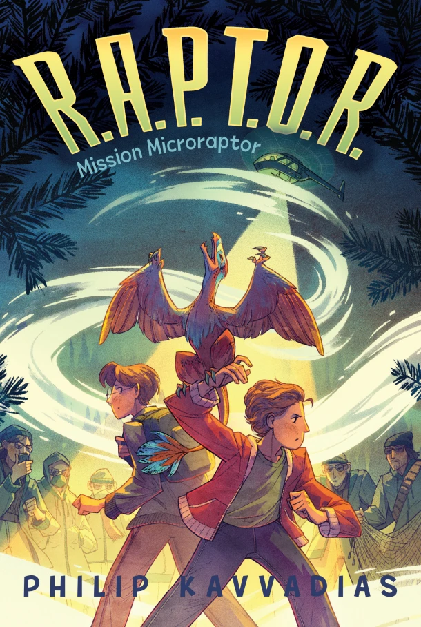 Mission Microraptor – Philip Kavvadias – boek cover