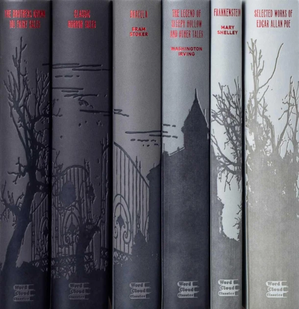 Word Cloud Classics: Horror Collection – Editors of Canterbury Classics – boek cover