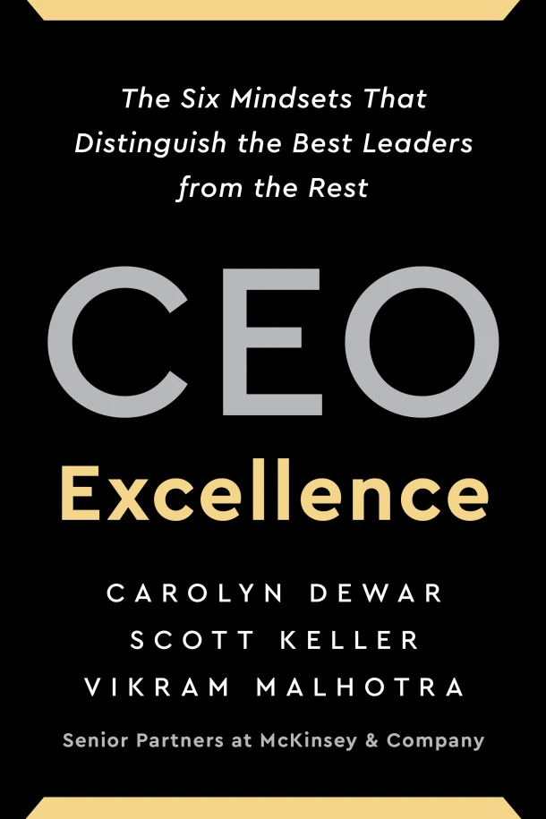 CEO Excellence – Carolyn Dewar – boek cover