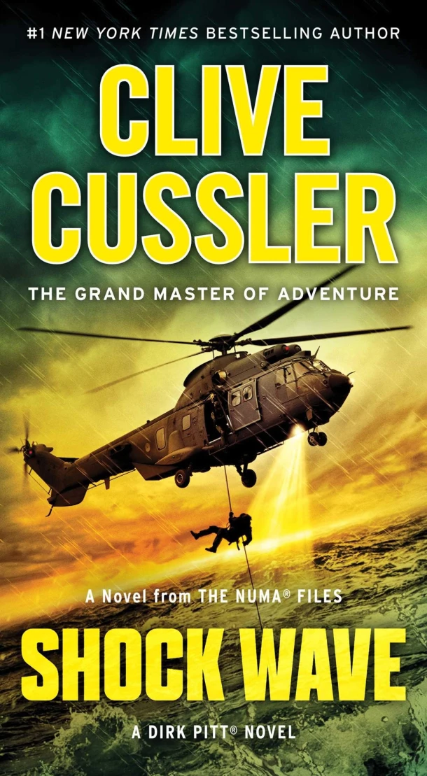 Shock Wave – Clive Cussler – boek cover