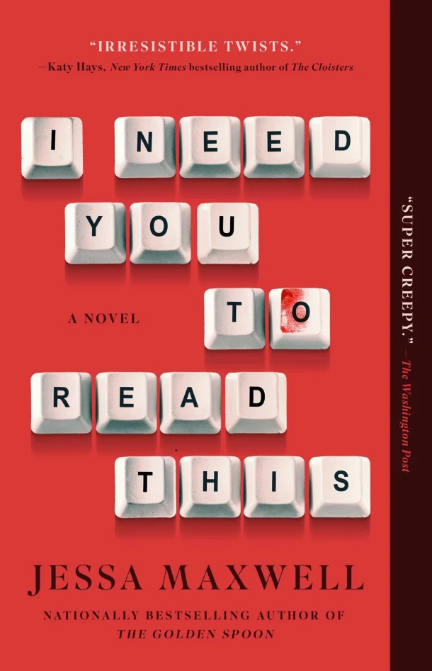 Maxwell, J: I Need You to Read This – Jessa Maxwell – boek cover