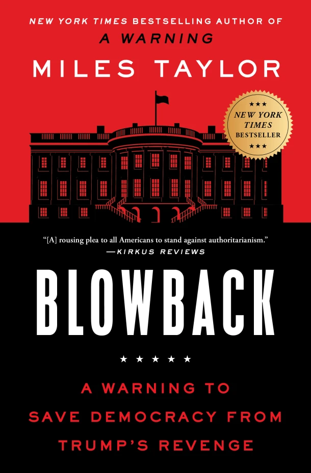 Taylor, M: Blowback – Miles Taylor – boek cover