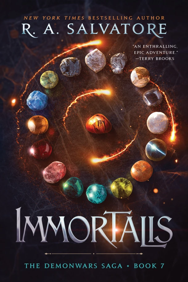 Immortalis – R. A. Salvatore – boek cover