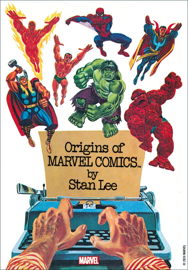 Origins of Marvel Comics – Stan Lee – boek cover
