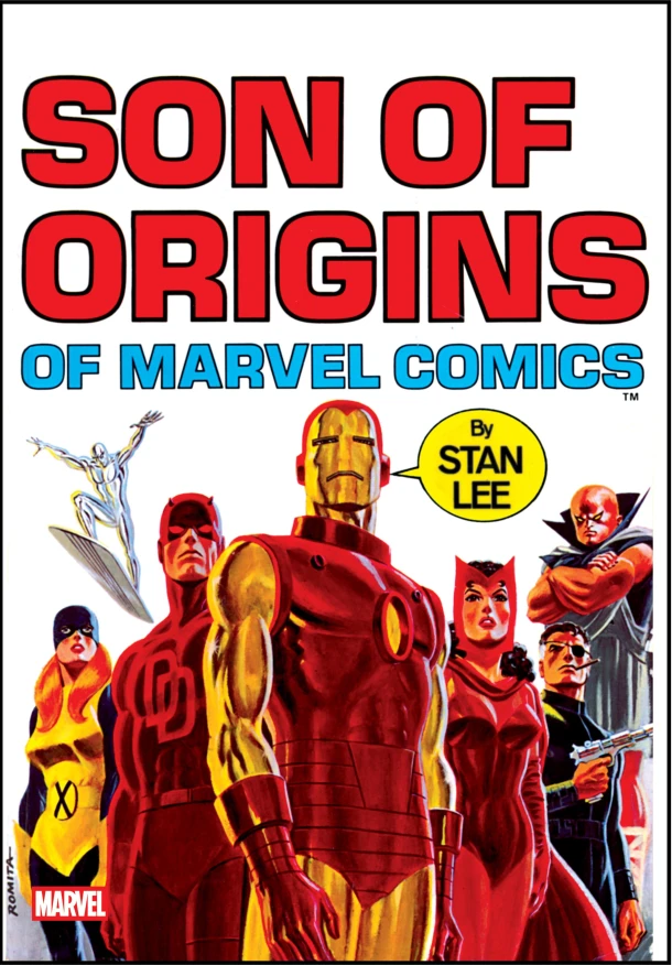 Son of Origins of Marvel Comics – Stan Lee – boek cover
