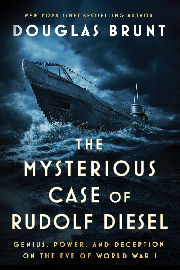The Mysterious Case of Rudolf Diesel – Douglas Brunt – boek cover