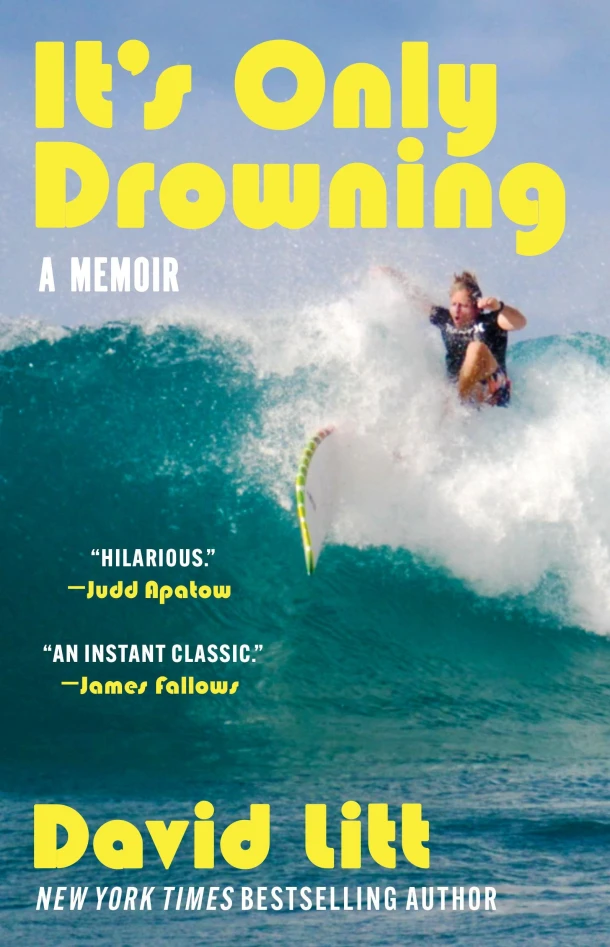 It's Only Drowning – David Litt – boek cover