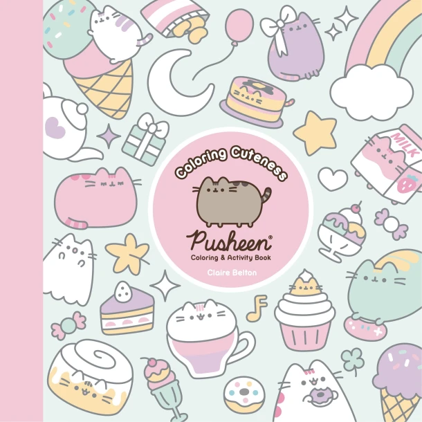 Coloring Cuteness – Claire Belton – boek cover