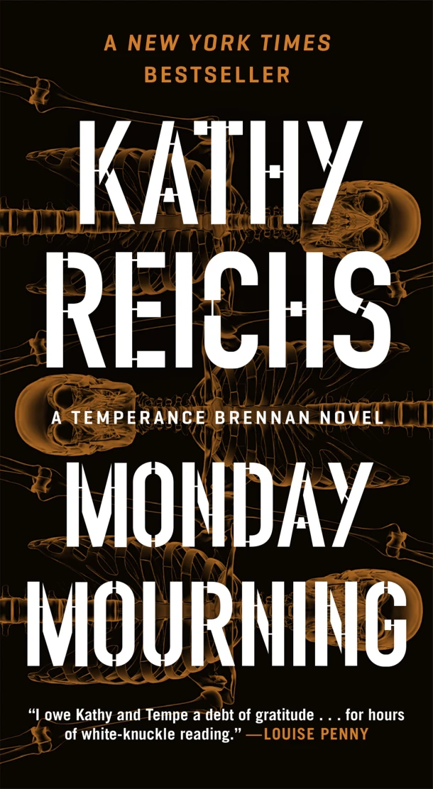 Monday Mourning: A Temperance Brennan Novel – Kathy Reichs – boek cover