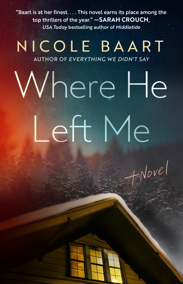 Baart, N: Where He Left Me – Nicole Baart – boek cover