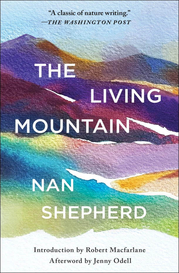 The Living Mountain – Nan Shepherd – boek cover