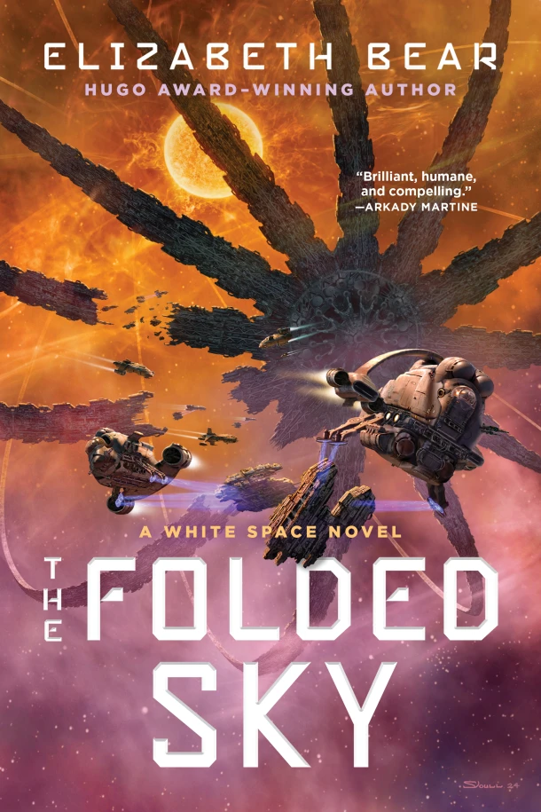 Bear, E: Folded Sky – Elizabeth Bear – boek cover