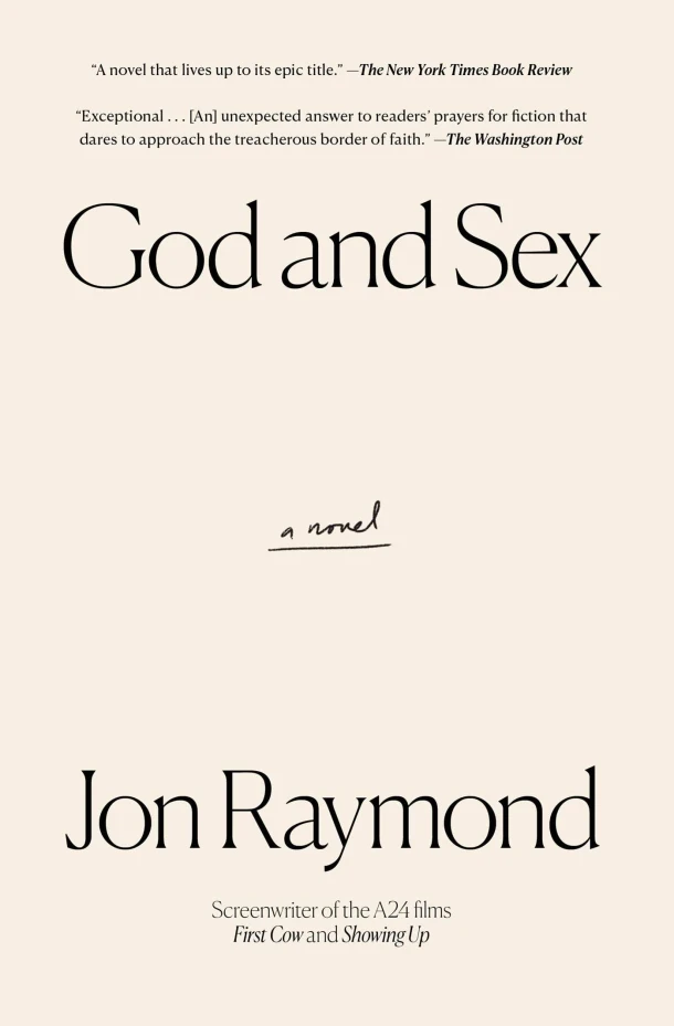 God and Sex – Jon Raymond – boek cover