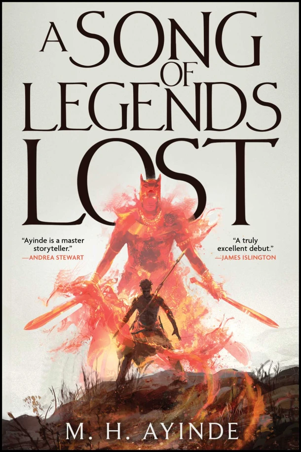 A Song of Legends Lost – M. H. Ayinde – boek cover