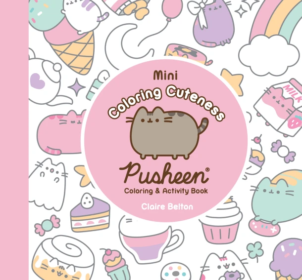 Mini Coloring Cuteness – Claire Belton – boek cover