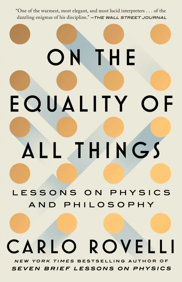 On the Equality of All Things – Carlo Rovelli – boek cover
