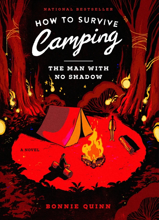 How to Survive Camping: The Man With No Shadow – Bonnie Quinn – boek cover
