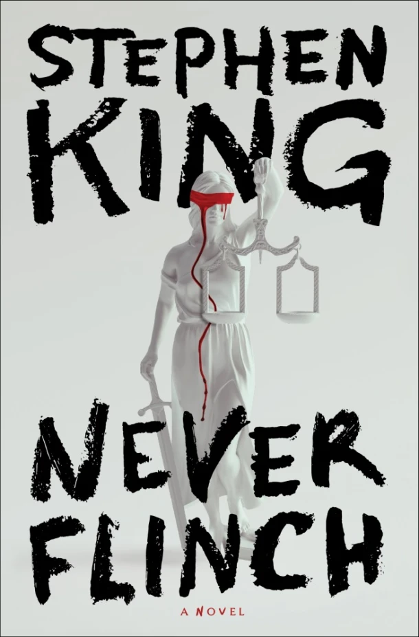 Never Flinch – Stephen King – boek cover