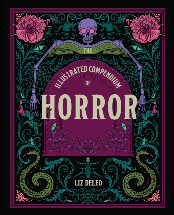 The Illustrated Compendium of Horror – Liz Deleo – boek cover