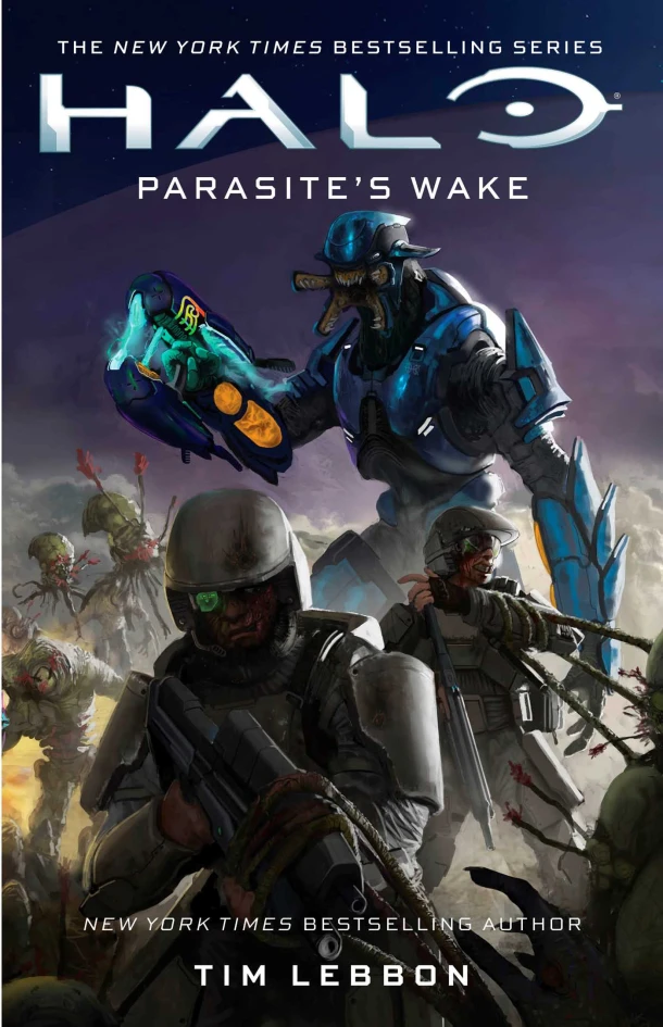 Halo: Parasite's Wake – Tim Lebbon – boek cover