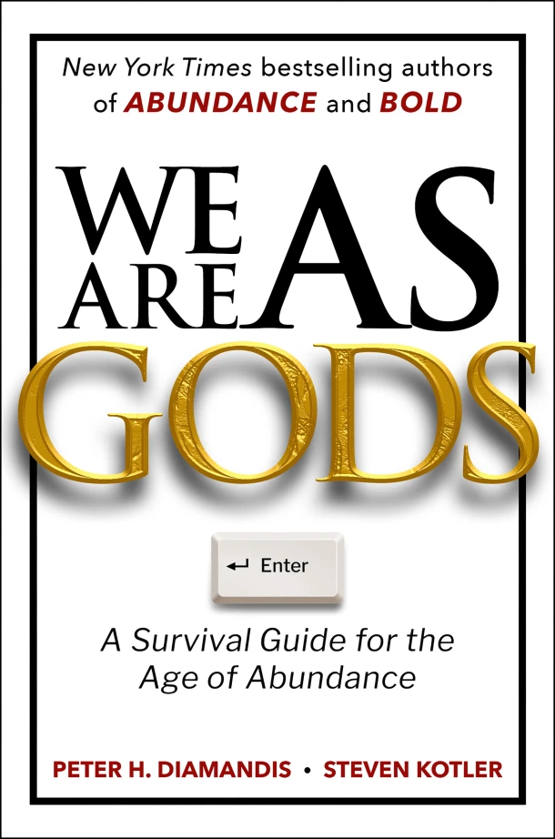 We Are as Gods – Peter H. Diamandis – boek cover