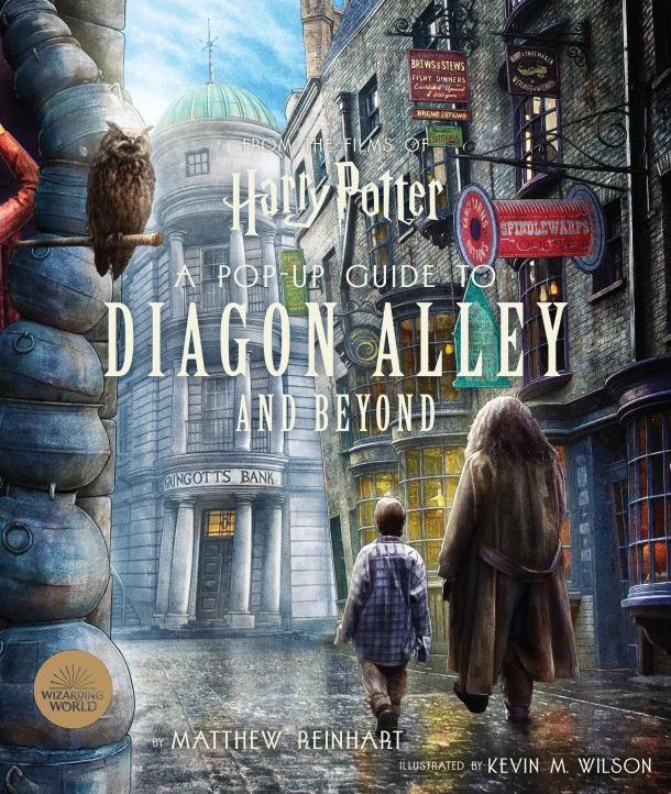 Harry Potter: A Pop-Up Guide to Diagon Alley and Beyond – Matthew Reinhart – boek cover
