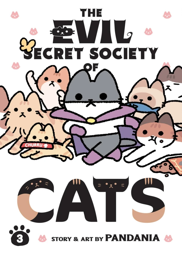 The Evil Secret Society of Cats Vol. 3 – PANDANIA – boek cover