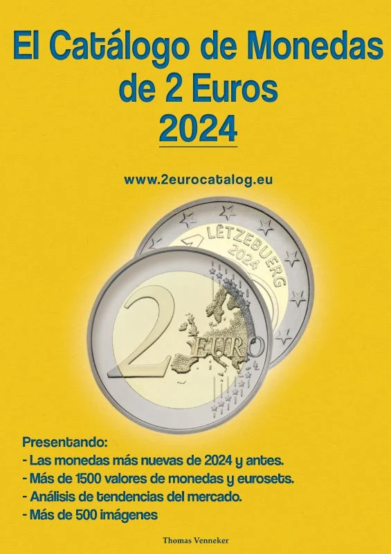 El Catálogo de Monedas de 2 Euros - Edición 2024 – boek cover