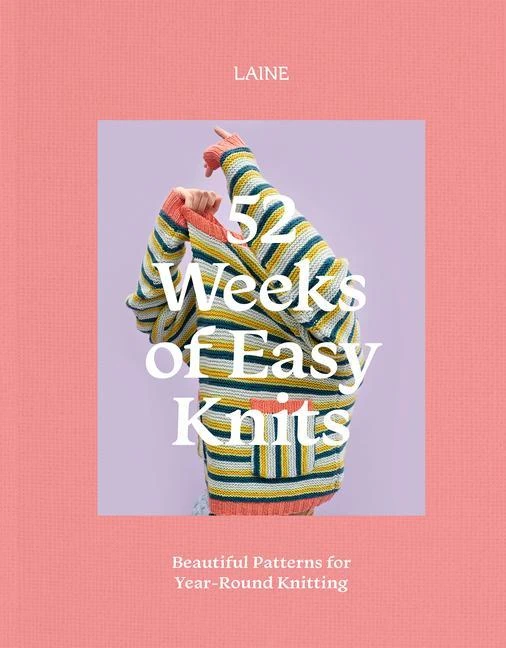 52 Weeks of Easy Knits – Laine – boek cover