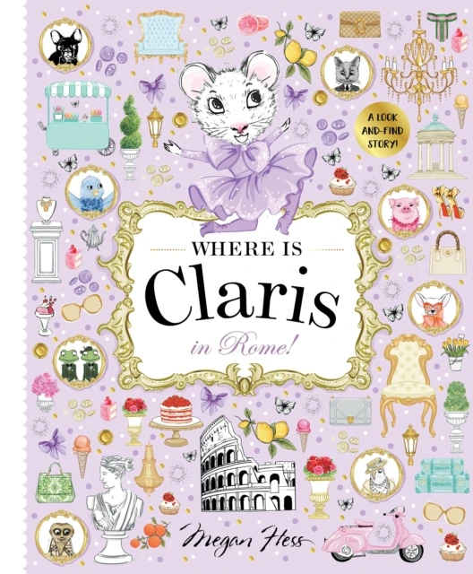 Where is Claris in Rome! – boek cover