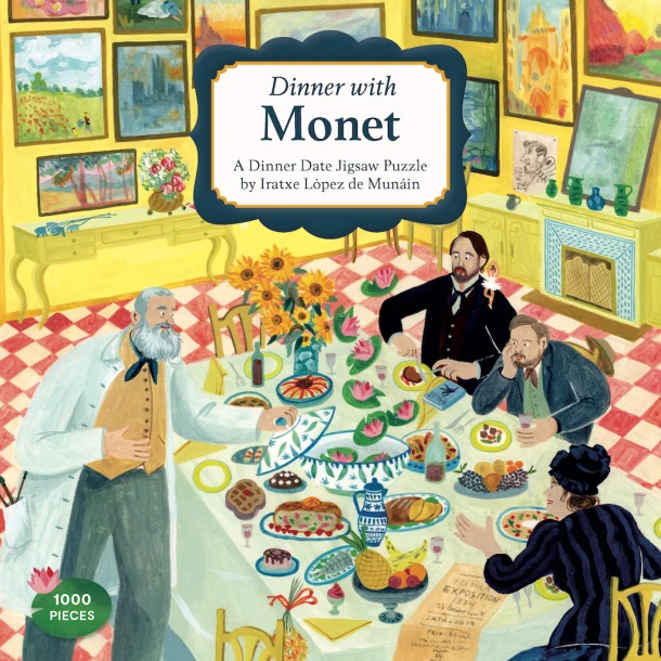 Dinner with Monet – Iratxe López de Munáin – boek cover