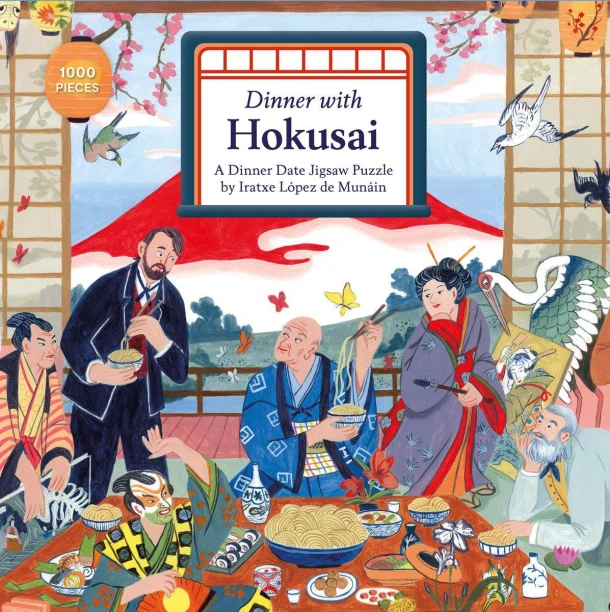 Dinner with Hokusai – boek cover