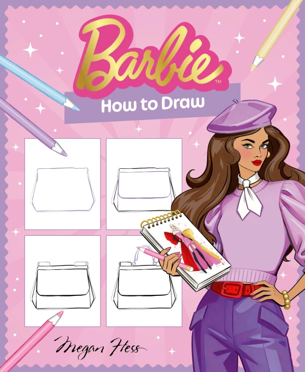 Barbie: How To Draw – Megan Hess – boek cover