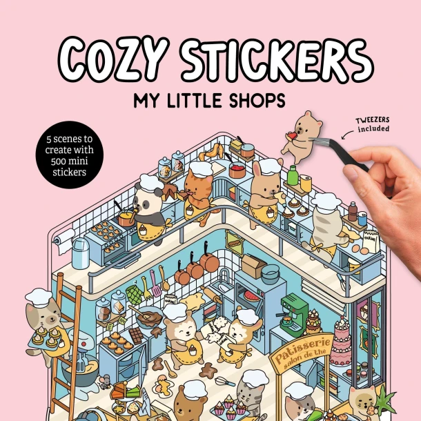 Cozy Stickers: My Little Shops – boek cover