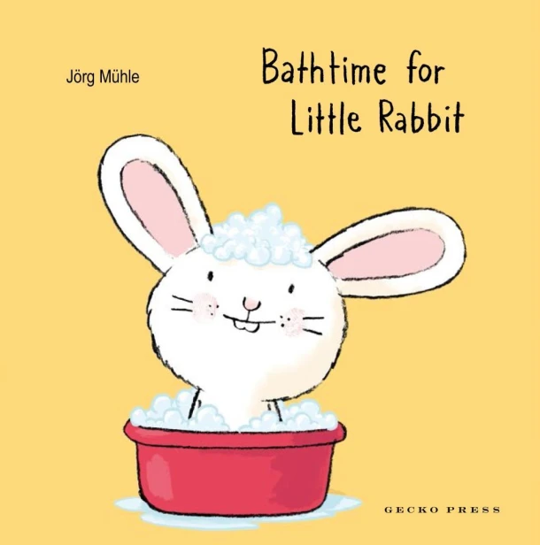 Bathtime for Little Rabbit – Joerg Muhle – boek cover