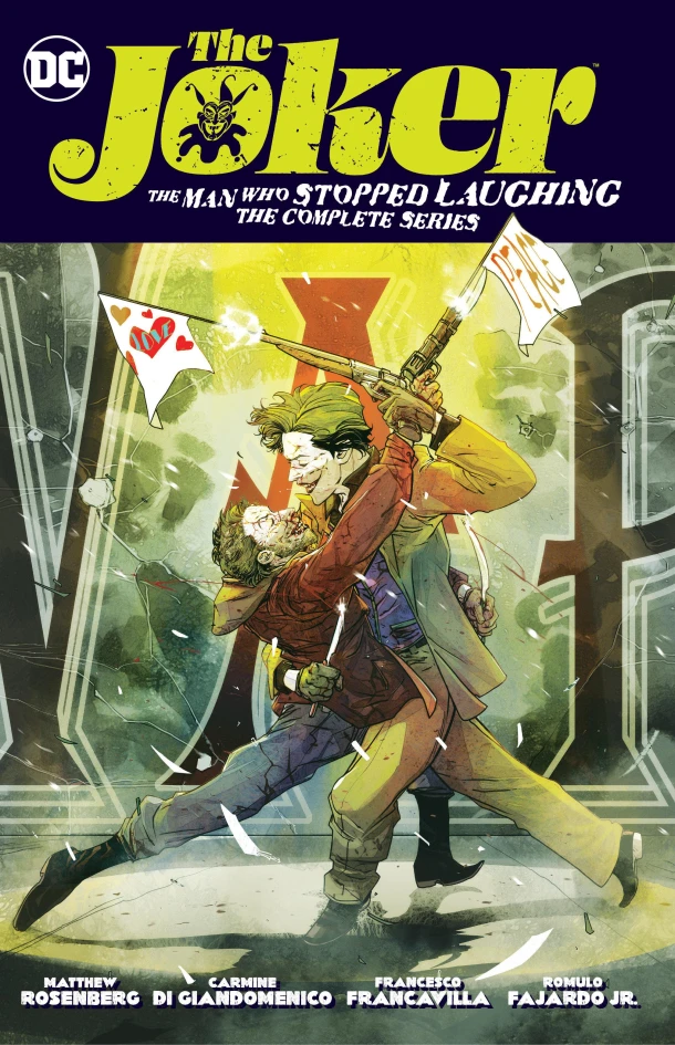 The Joker: The Man Who Stopped Laughing – Matt Rosenberg – boek cover