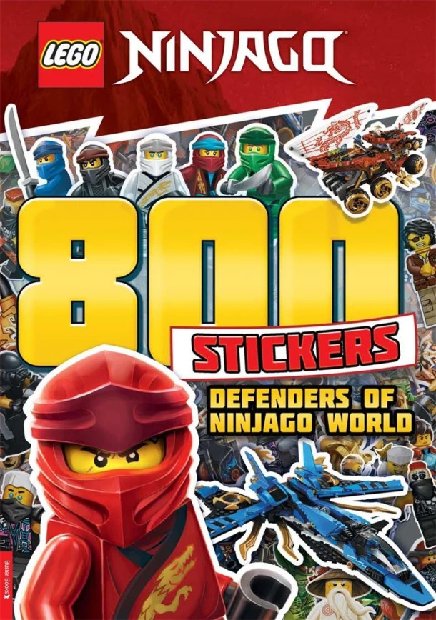 LEGO® NINJAGO®: 800 Stickers – Buster Books – boek cover