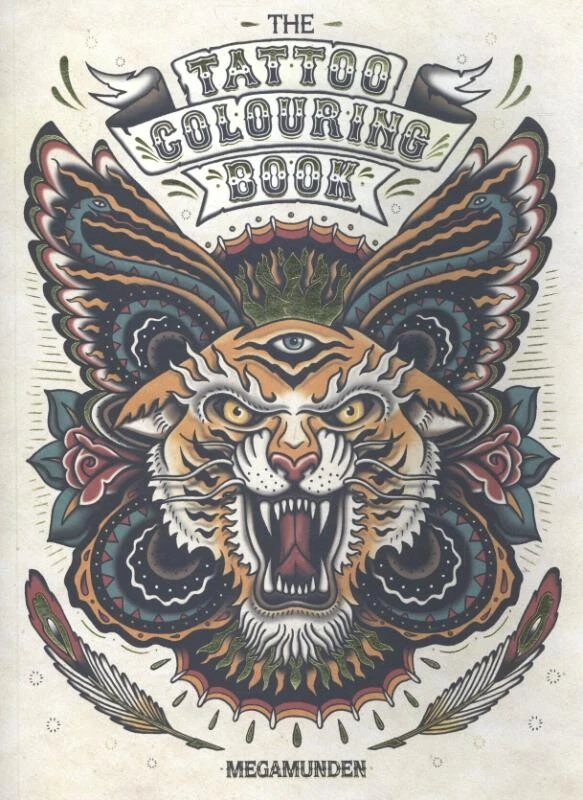The Tattoo Colouring Book – Megamunden, Mega – boek cover