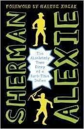 The Absolutely True Diary of a Part-Time Indian – Sherman Alexie – boek cover